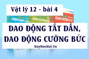 Dao động Tắt Dần, Dao động Cưỡng Bức là gì? Sự Cộng hưởng Dao động và bài tập - Vật lý 12 bài 4